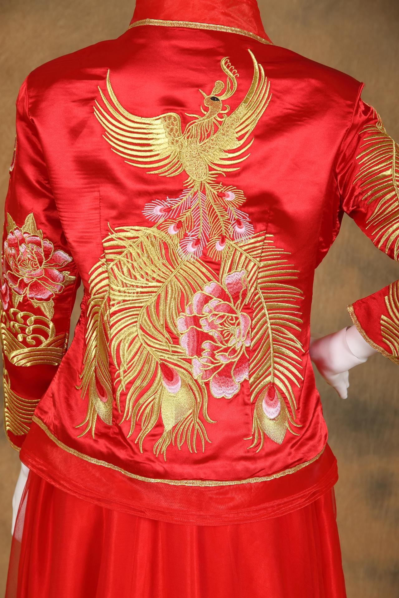 拍照秀禾服,宴客秀禾服,秀禾服,中式禮服,中式婚紗,龍鳳褂,秀禾服款式,秀禾服租借,秀禾服婚紗