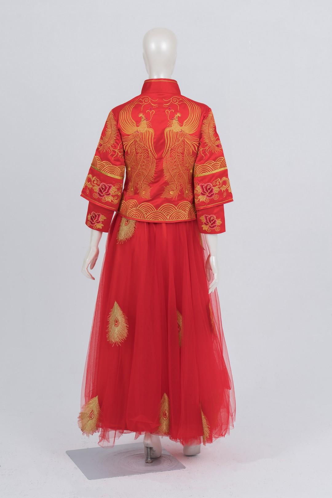 拍照秀禾服,宴客秀禾服,秀禾服,中式禮服,中式婚紗,龍鳳褂,秀禾服款式,秀禾服租借,秀禾服婚紗