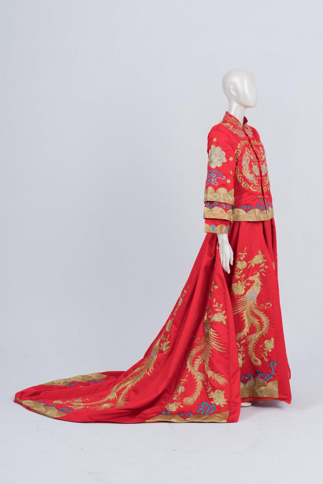 拍照秀禾服,宴客秀禾服,秀禾服,中式禮服,中式婚紗,龍鳳褂,秀禾服款式,秀禾服租借,秀禾服婚紗