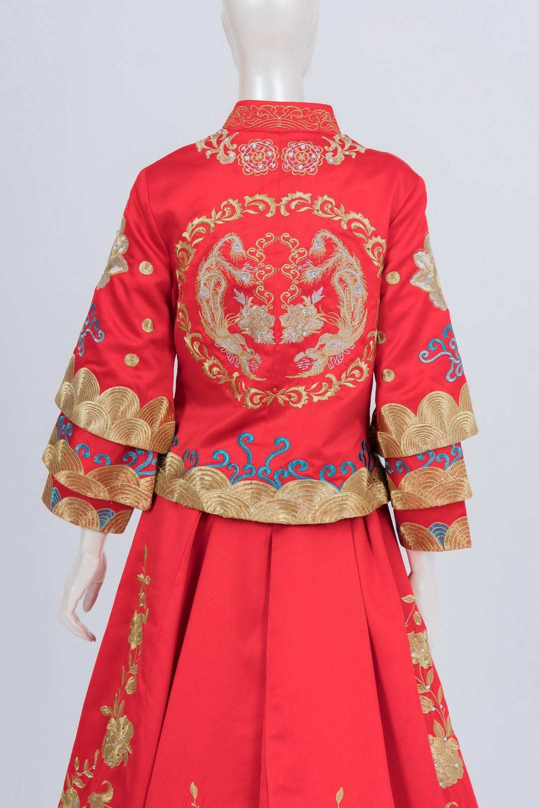 拍照秀禾服,宴客秀禾服,秀禾服,中式禮服,中式婚紗,龍鳳褂,秀禾服款式,秀禾服租借,秀禾服婚紗