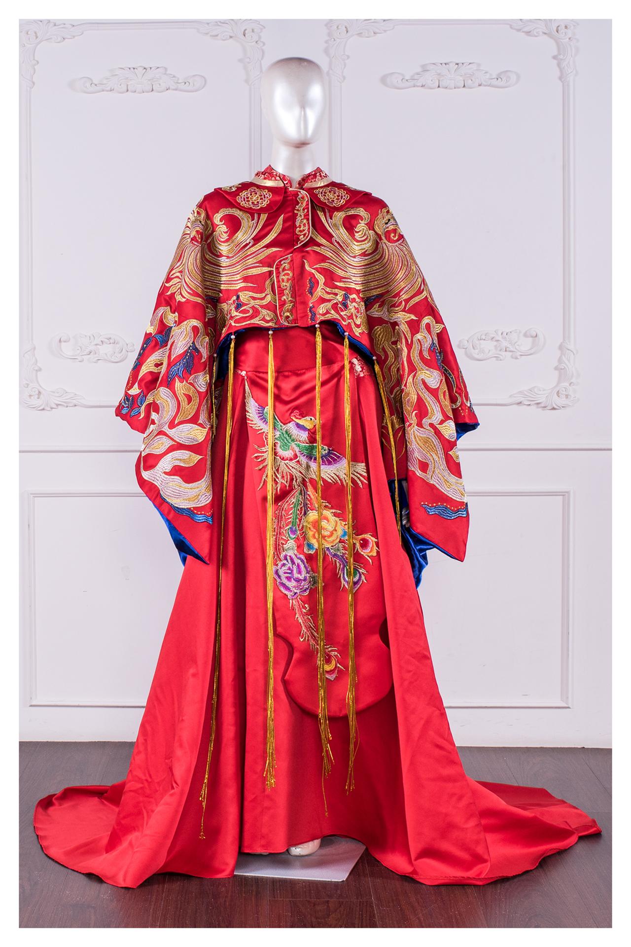 拍照秀禾服,宴客秀禾服,秀禾服,中式禮服,中式婚紗,龍鳳褂,秀禾服款式,秀禾服租借,秀禾服婚紗