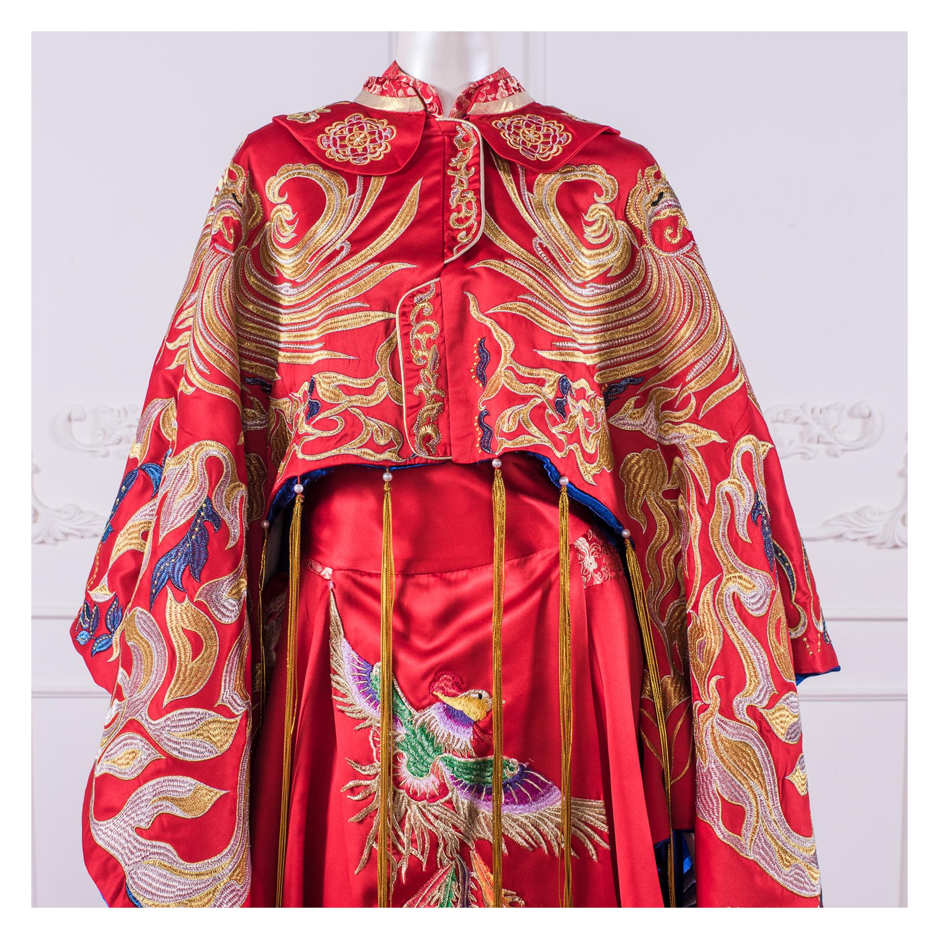 拍照秀禾服,宴客秀禾服,秀禾服,中式禮服,中式婚紗,龍鳳褂,秀禾服款式,秀禾服租借,秀禾服婚紗