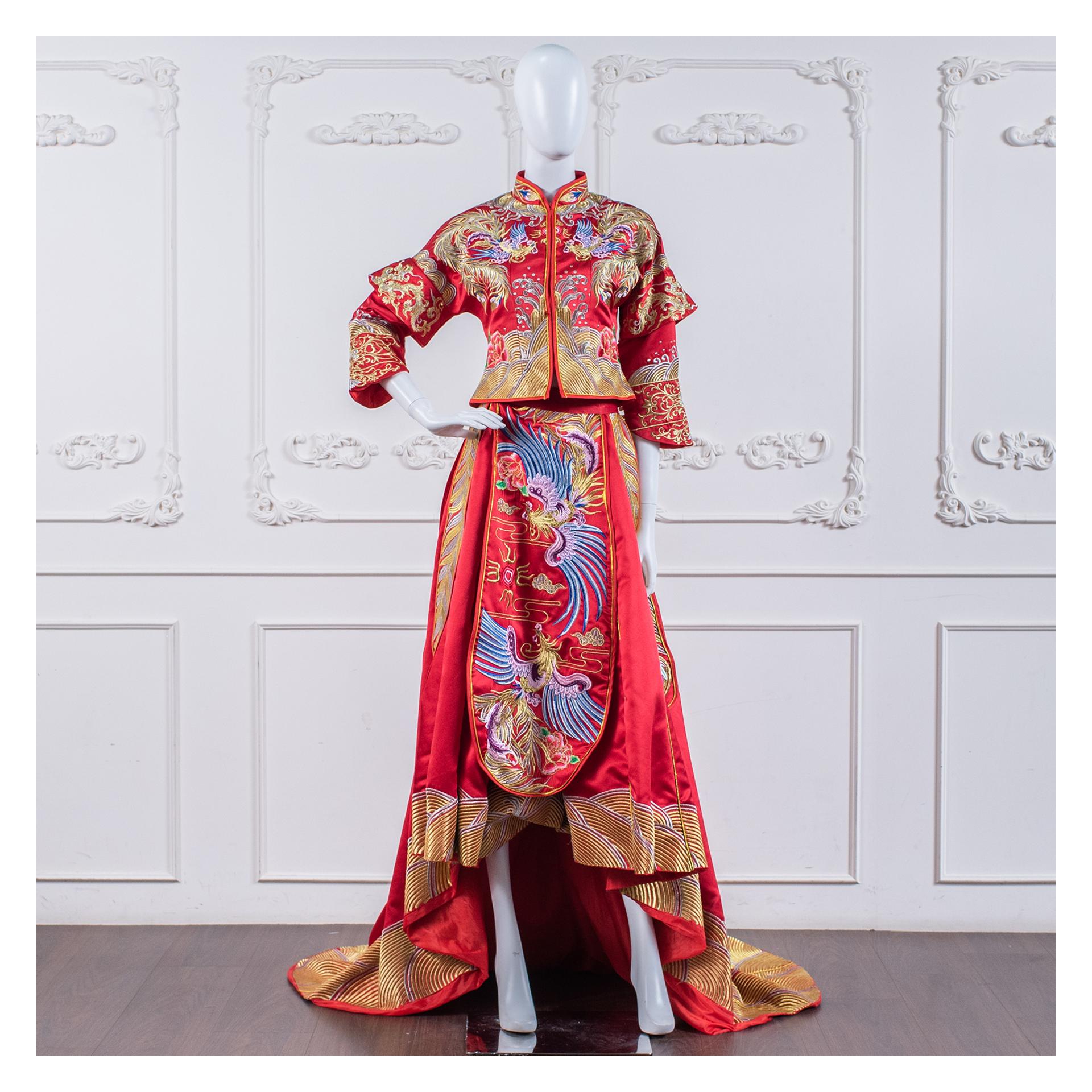 拍照秀禾服,宴客秀禾服,秀禾服,中式禮服,中式婚紗,龍鳳褂,秀禾服款式,秀禾服租借,秀禾服婚紗