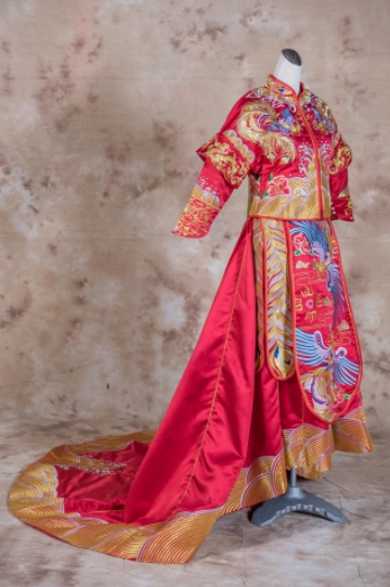 拍照秀禾服,宴客秀禾服,秀禾服,中式禮服,中式婚紗,龍鳳褂,秀禾服款式,秀禾服租借,秀禾服婚紗