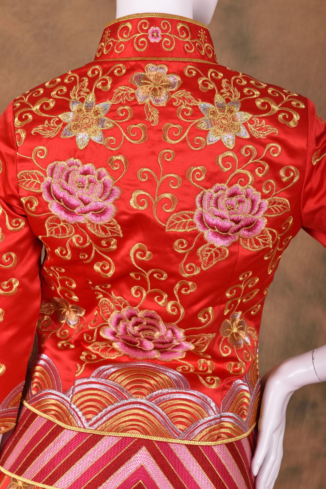 拍照秀禾服,宴客秀禾服,秀禾服,中式禮服,中式婚紗,龍鳳褂,秀禾服款式,秀禾服租借,秀禾服婚紗
