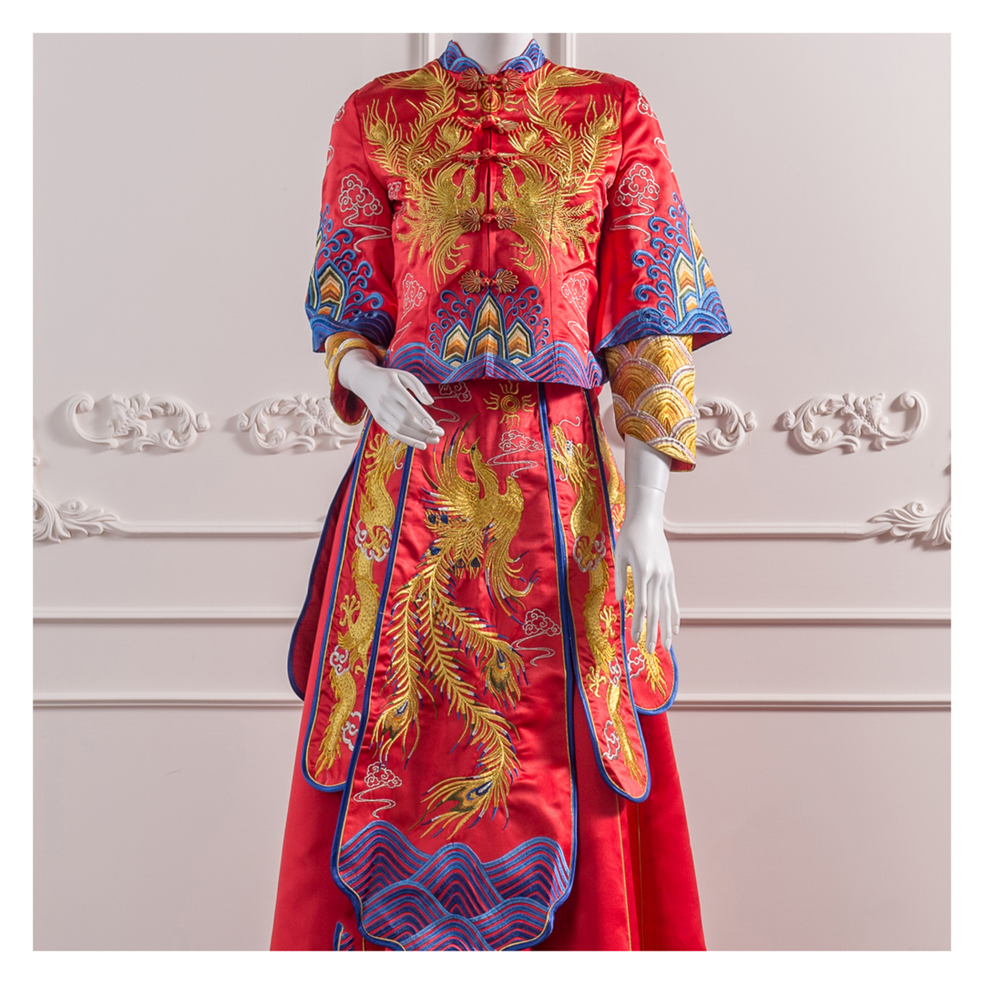 拍照秀禾服,宴客秀禾服,秀禾服,中式禮服,中式婚紗,龍鳳褂,秀禾服款式,秀禾服租借,秀禾服婚紗