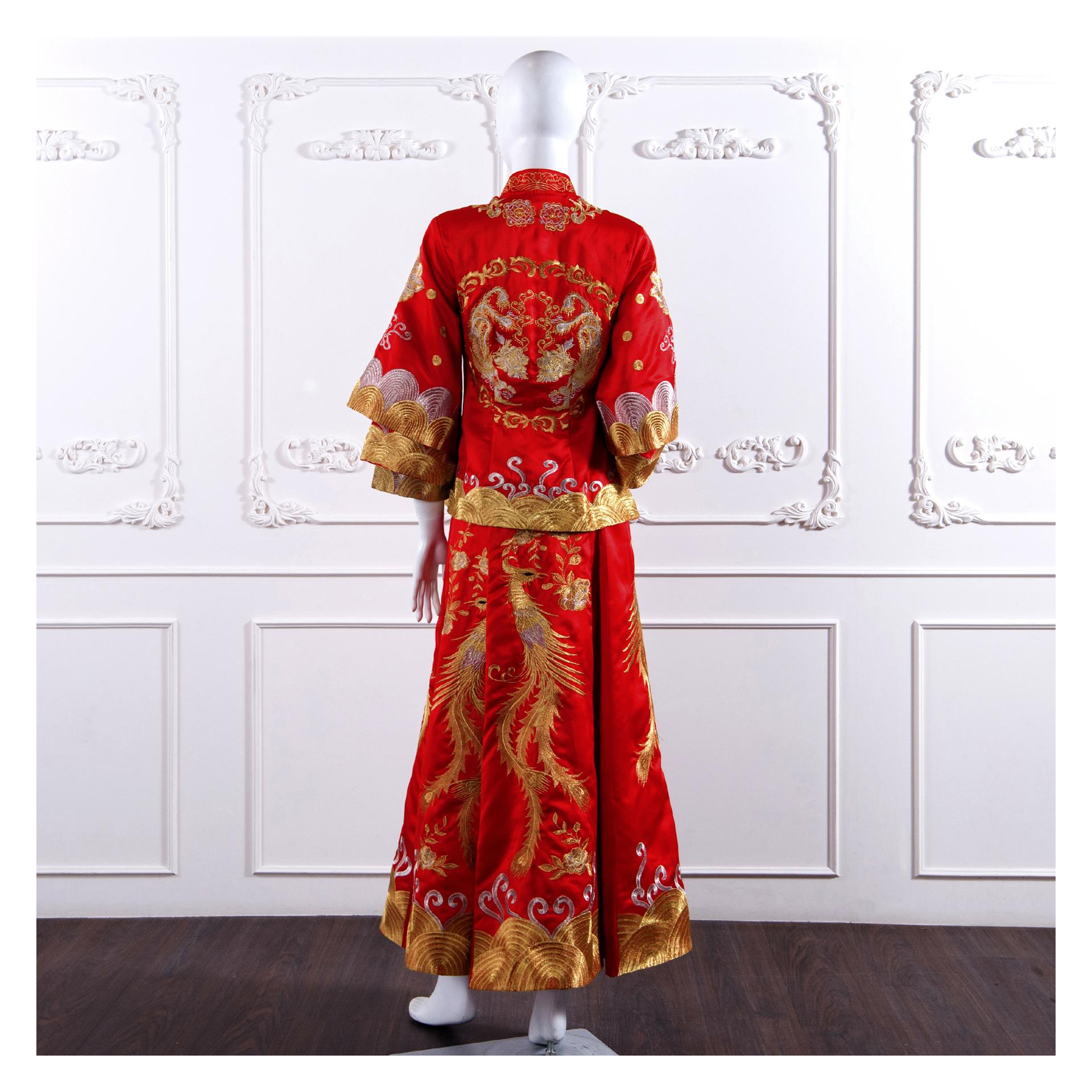 拍照秀禾服,宴客秀禾服,秀禾服,中式禮服,中式婚紗,龍鳳褂,秀禾服款式,秀禾服租借,秀禾服婚紗