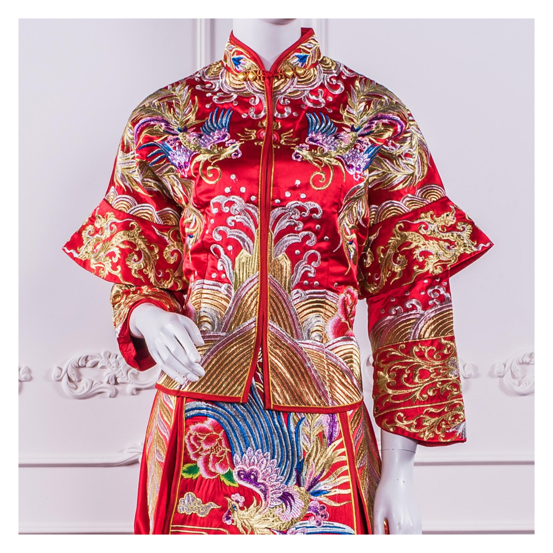拍照秀禾服,宴客秀禾服,秀禾服,中式禮服,中式婚紗,龍鳳褂,秀禾服款式,秀禾服租借,秀禾服婚紗