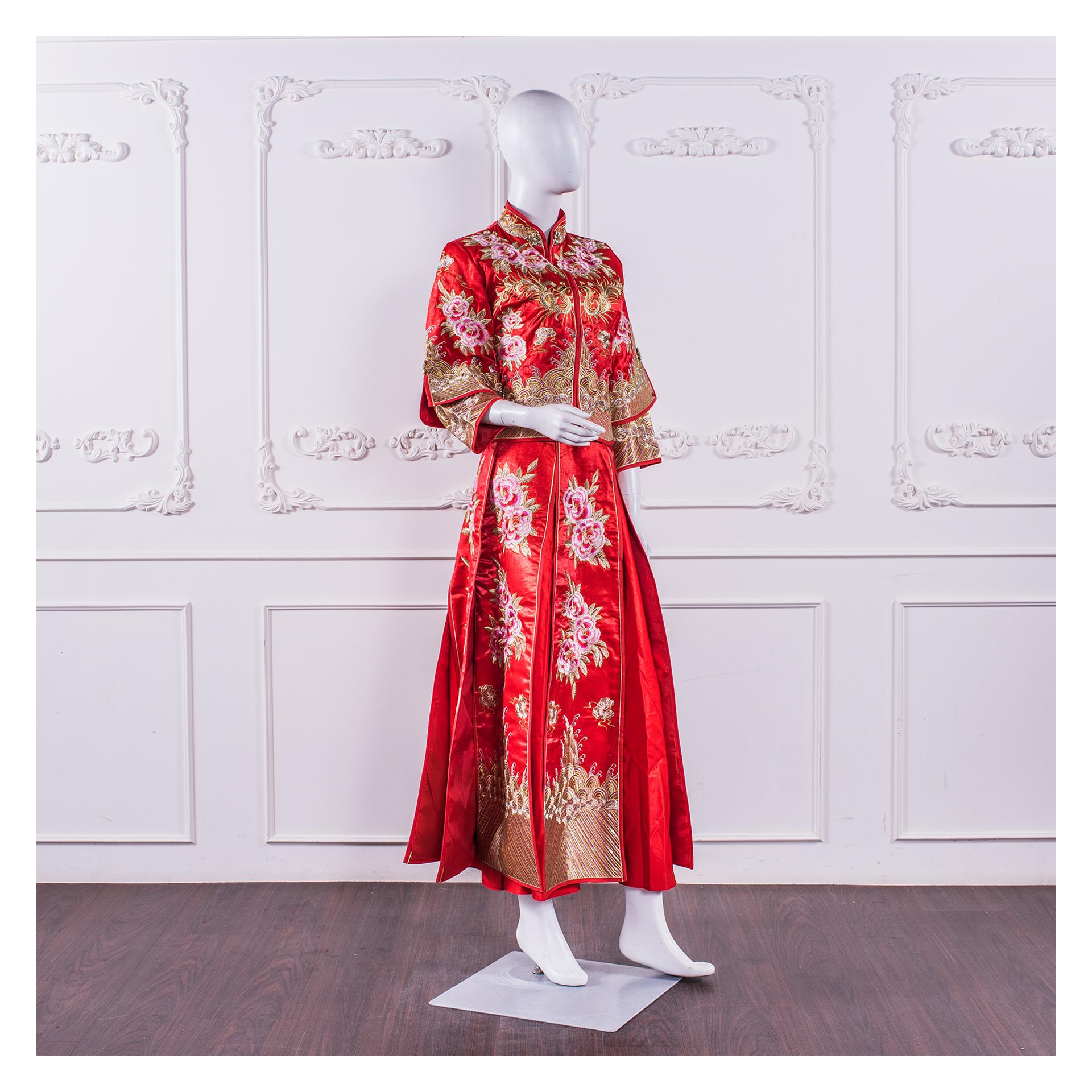 拍照秀禾服,宴客秀禾服,秀禾服,中式禮服,中式婚紗,龍鳳褂,秀禾服款式,秀禾服租借,秀禾服婚紗