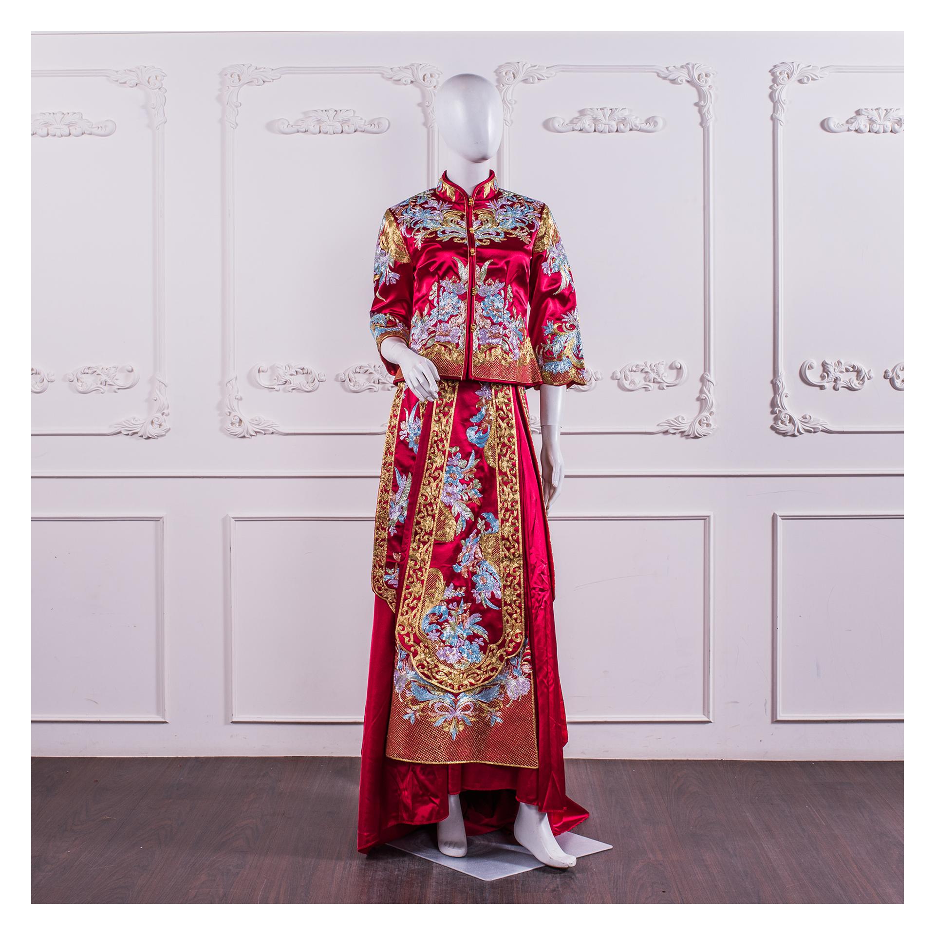 拍照秀禾服,宴客秀禾服,秀禾服,中式禮服,中式婚紗,龍鳳褂,秀禾服款式,秀禾服租借,秀禾服婚紗