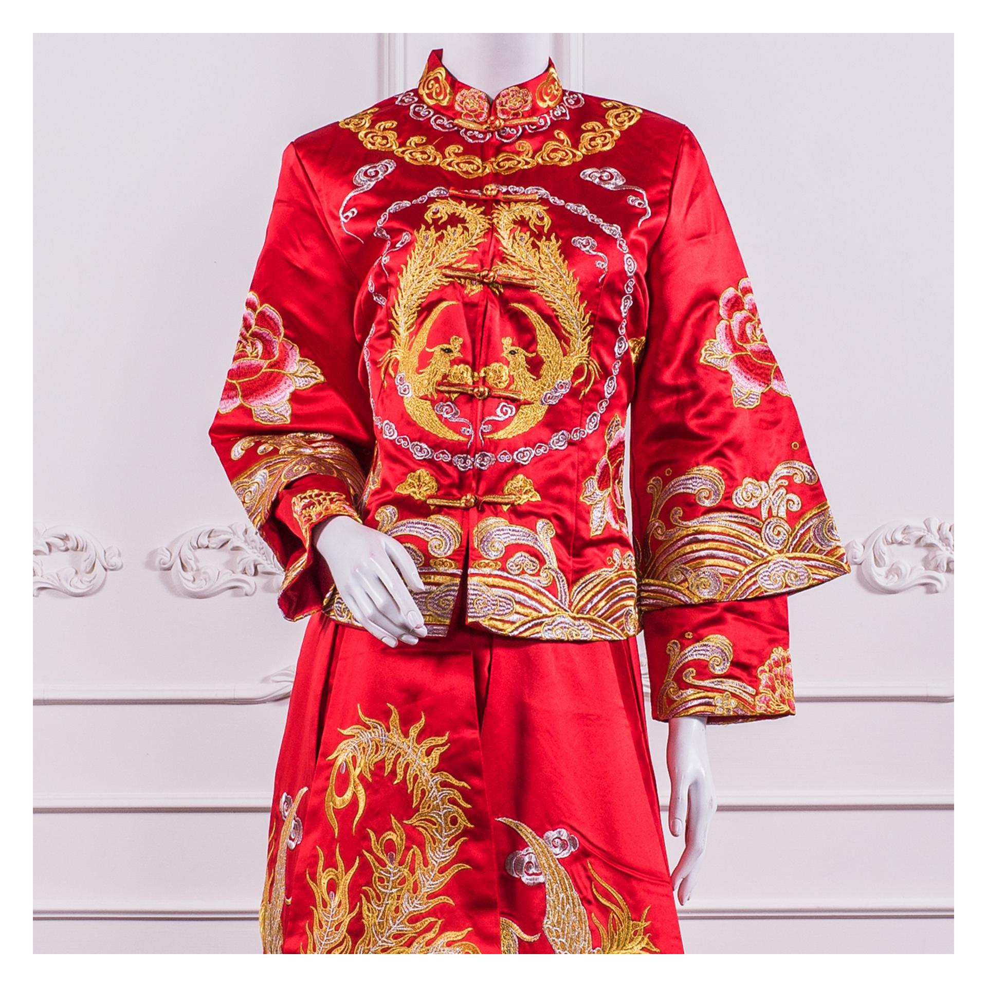 拍照秀禾服,宴客秀禾服,秀禾服,中式禮服,中式婚紗,龍鳳褂,秀禾服款式,秀禾服租借,秀禾服婚紗