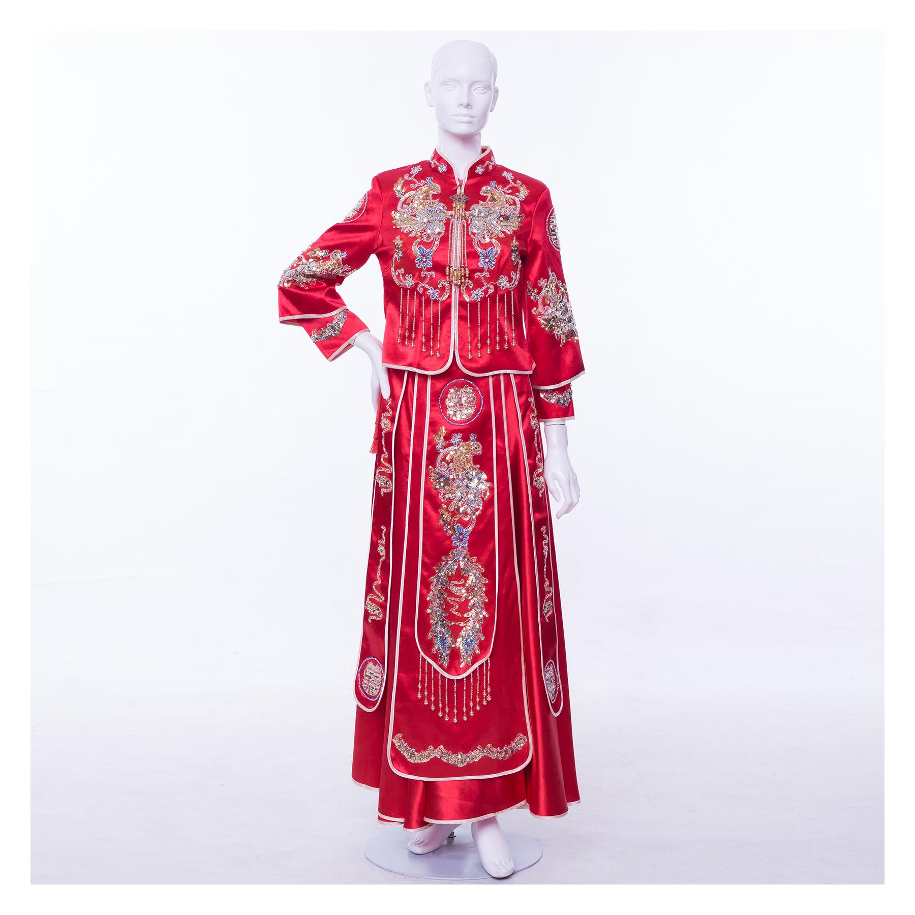 拍照秀禾服,宴客秀禾服,秀禾服,中式禮服,中式婚紗,龍鳳褂,秀禾服款式,秀禾服租借,秀禾服婚紗
