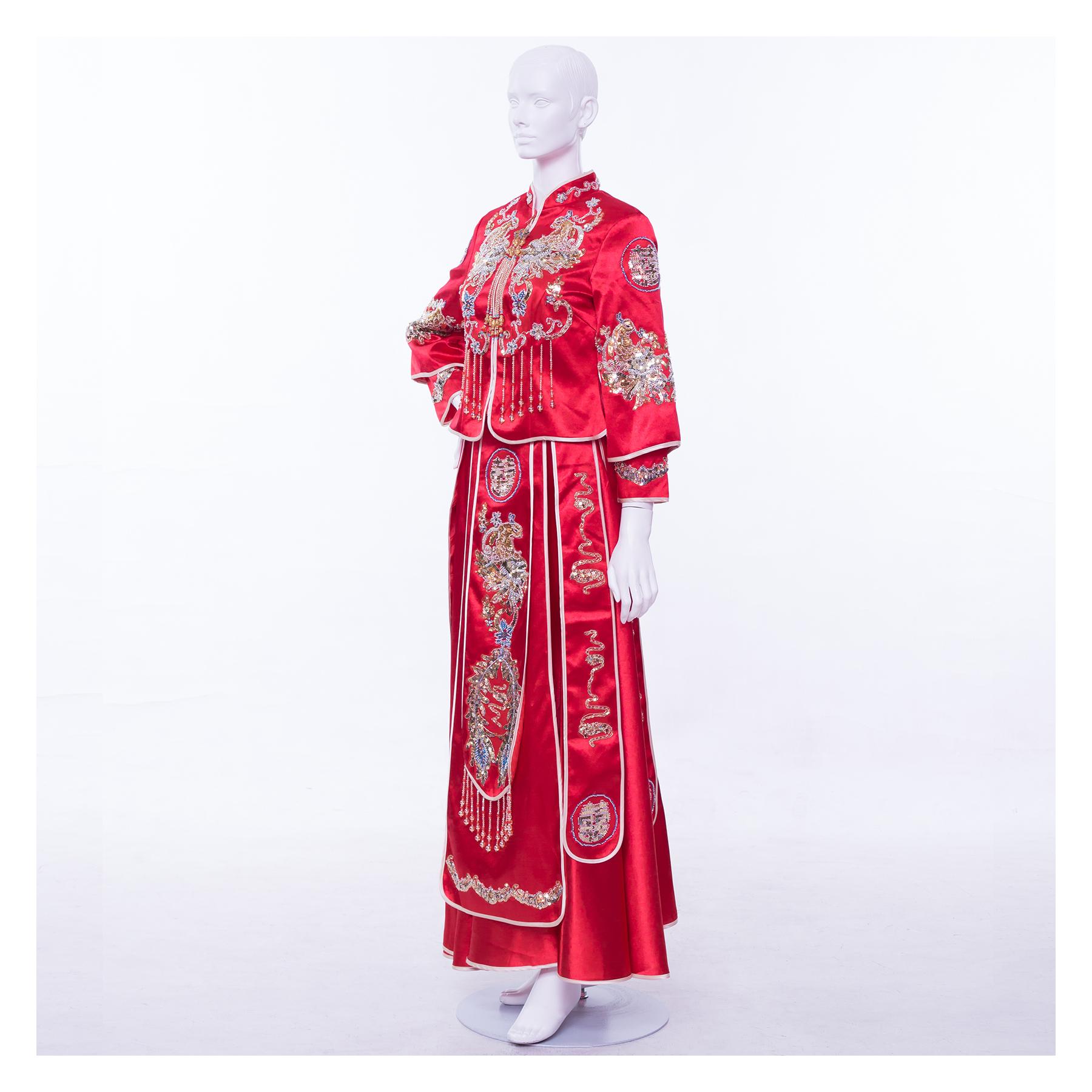 拍照秀禾服,宴客秀禾服,秀禾服,中式禮服,中式婚紗,龍鳳褂,秀禾服款式,秀禾服租借,秀禾服婚紗
