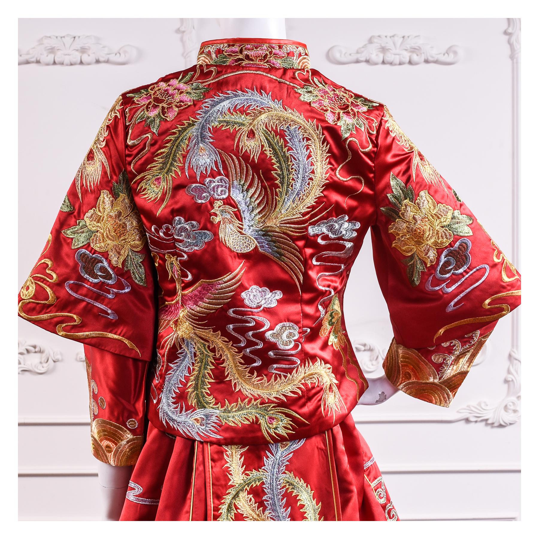 拍照秀禾服,宴客秀禾服,秀禾服,中式禮服,中式婚紗,龍鳳褂,秀禾服款式,秀禾服租借,秀禾服婚紗