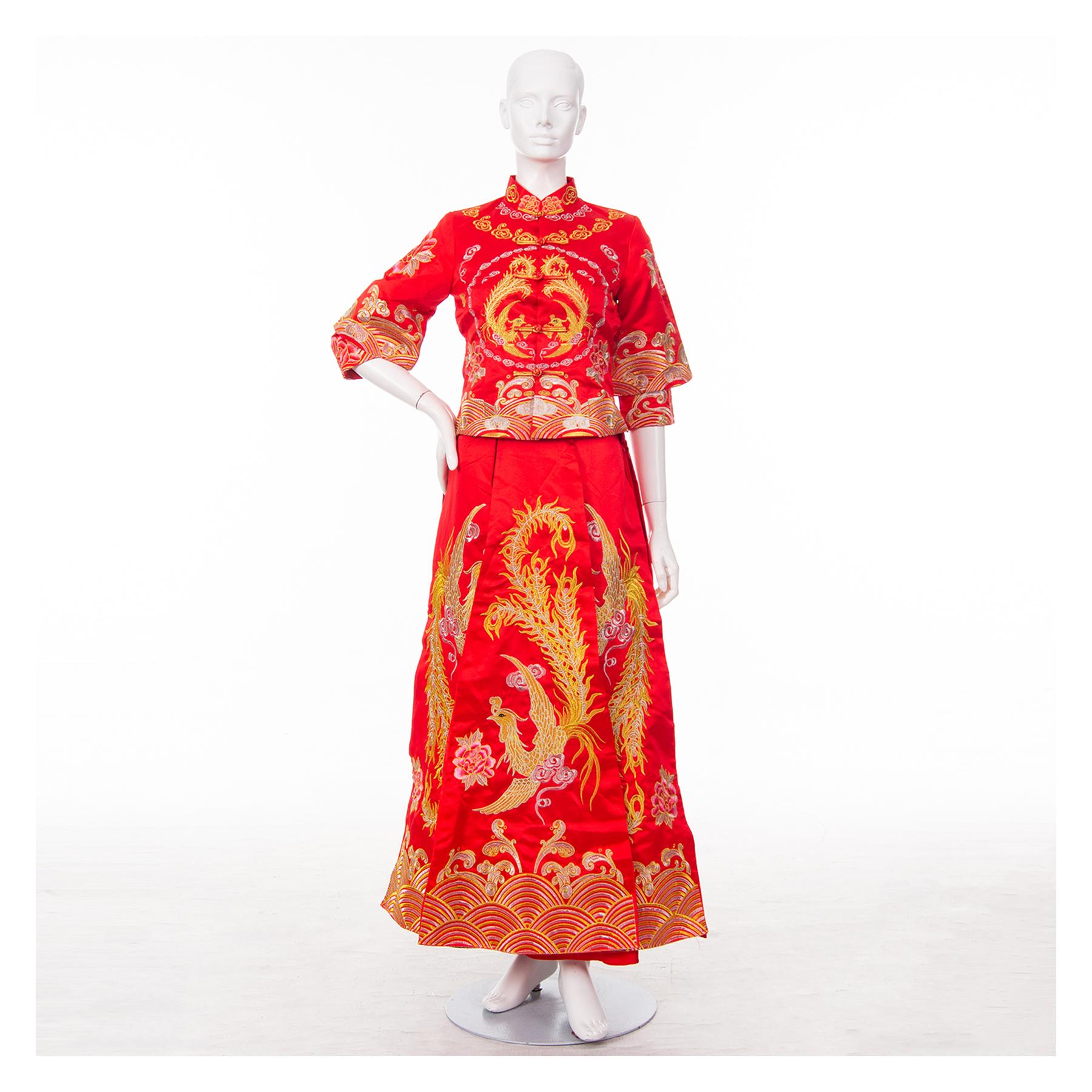 拍照秀禾服,宴客秀禾服,秀禾服,中式禮服,中式婚紗,龍鳳褂,秀禾服款式,秀禾服租借,秀禾服婚紗