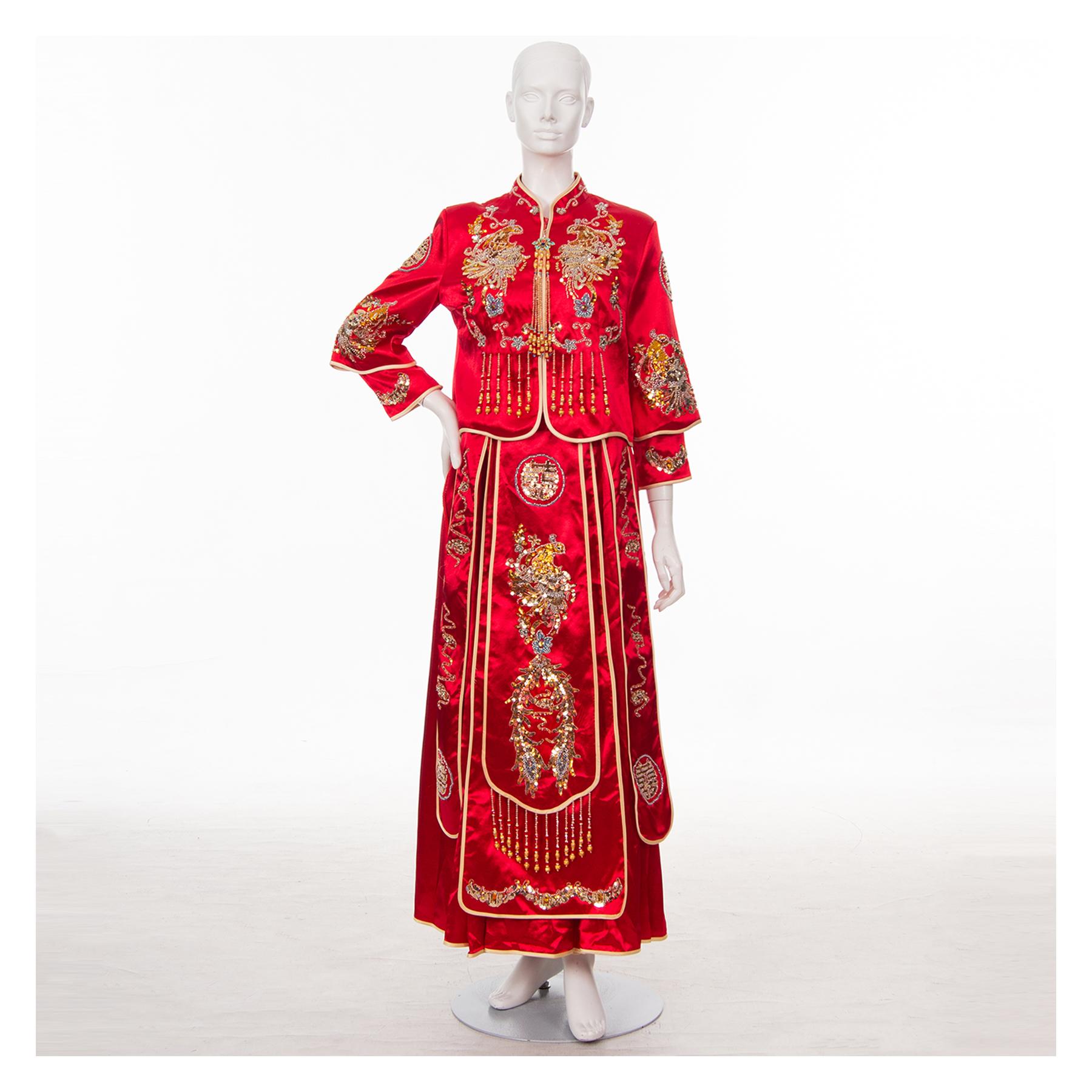 拍照秀禾服,宴客秀禾服,秀禾服,中式禮服,中式婚紗,龍鳳褂,秀禾服款式,秀禾服租借,秀禾服婚紗