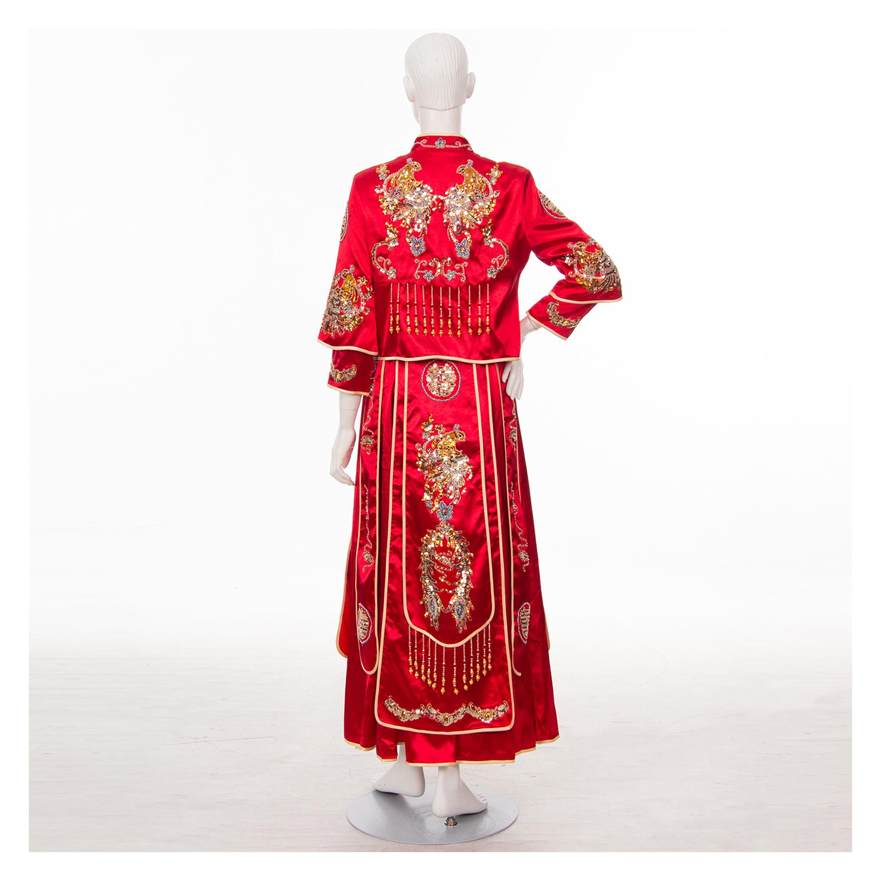 拍照秀禾服,宴客秀禾服,秀禾服,中式禮服,中式婚紗,龍鳳褂,秀禾服款式,秀禾服租借,秀禾服婚紗