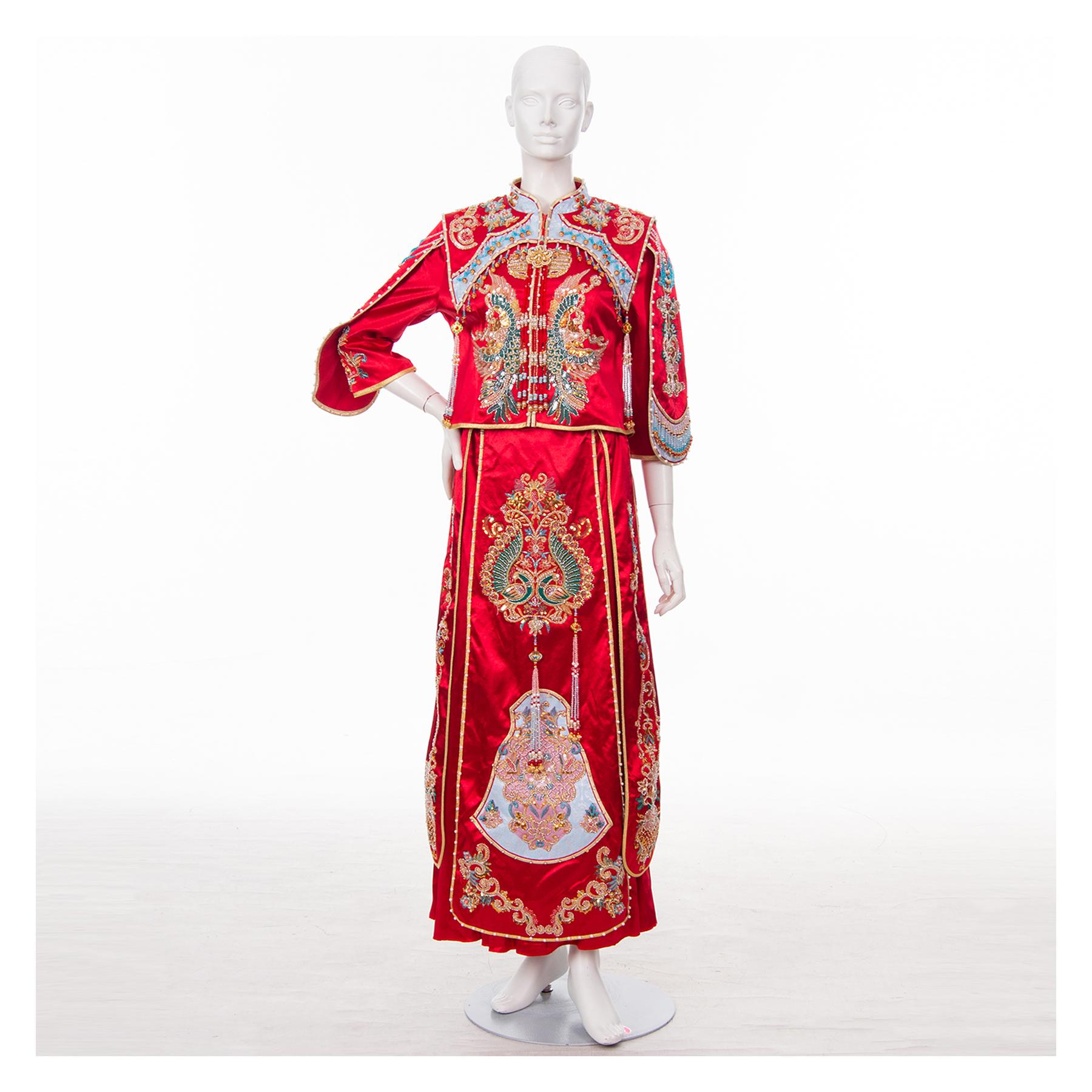 拍照秀禾服,宴客秀禾服,秀禾服,中式禮服,中式婚紗,龍鳳褂,秀禾服款式,秀禾服租借,秀禾服婚紗