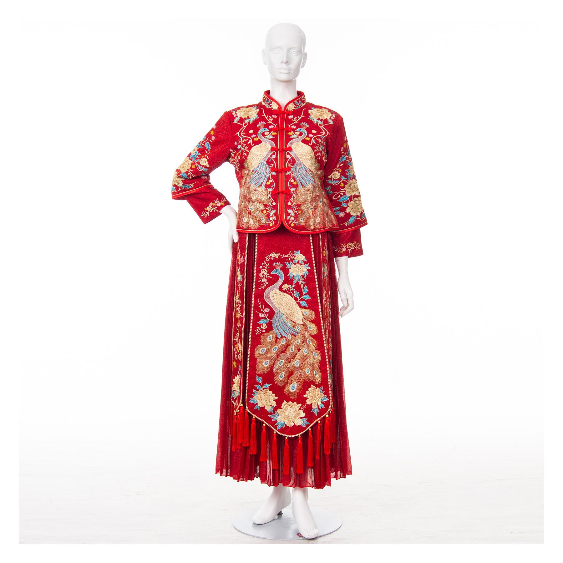 拍照秀禾服,宴客秀禾服,秀禾服,中式禮服,中式婚紗,龍鳳褂,秀禾服款式,秀禾服租借,秀禾服婚紗