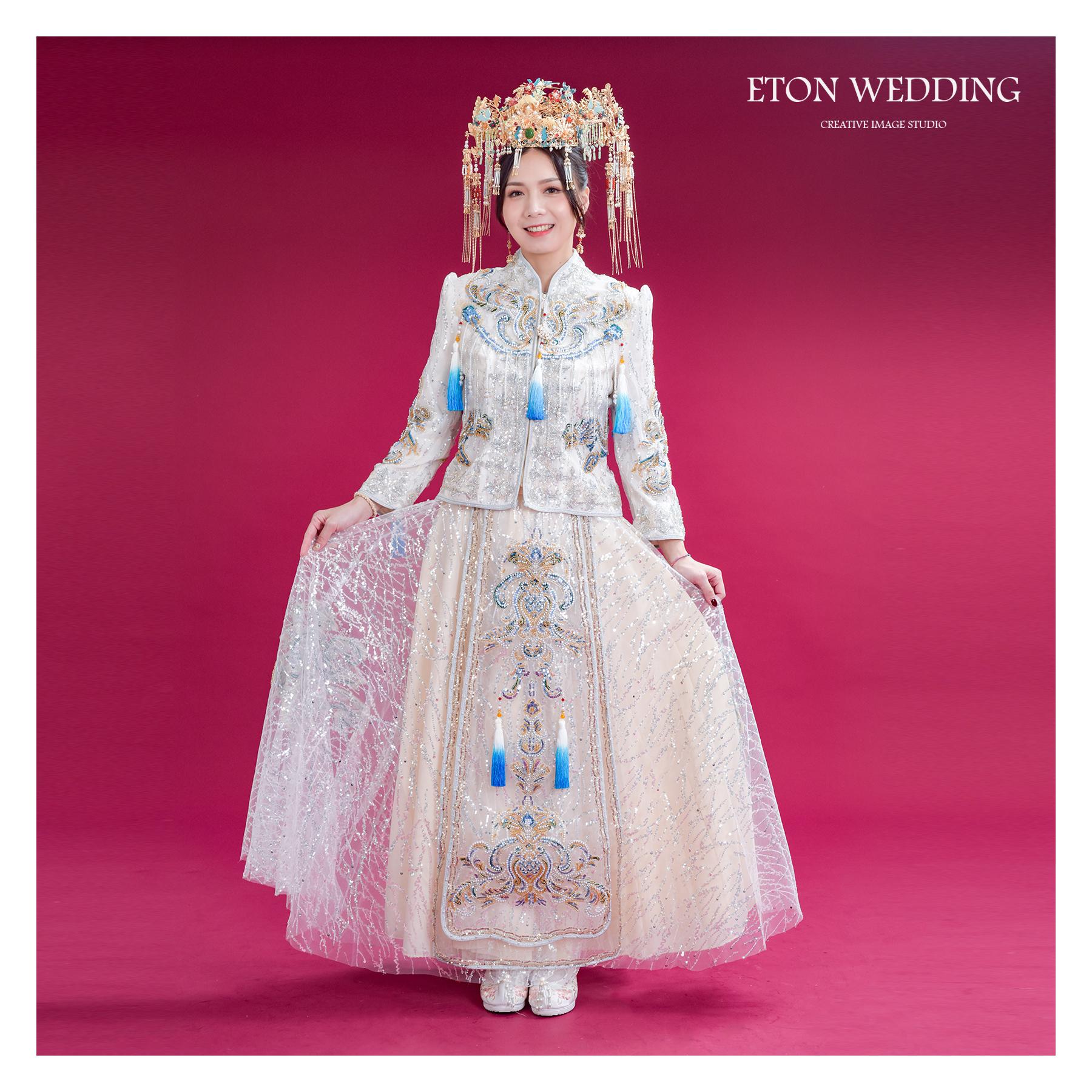 拍照秀禾服,宴客秀禾服,秀禾服,中式禮服,中式婚紗,龍鳳褂,秀禾服款式,秀禾服租借,秀禾服婚紗