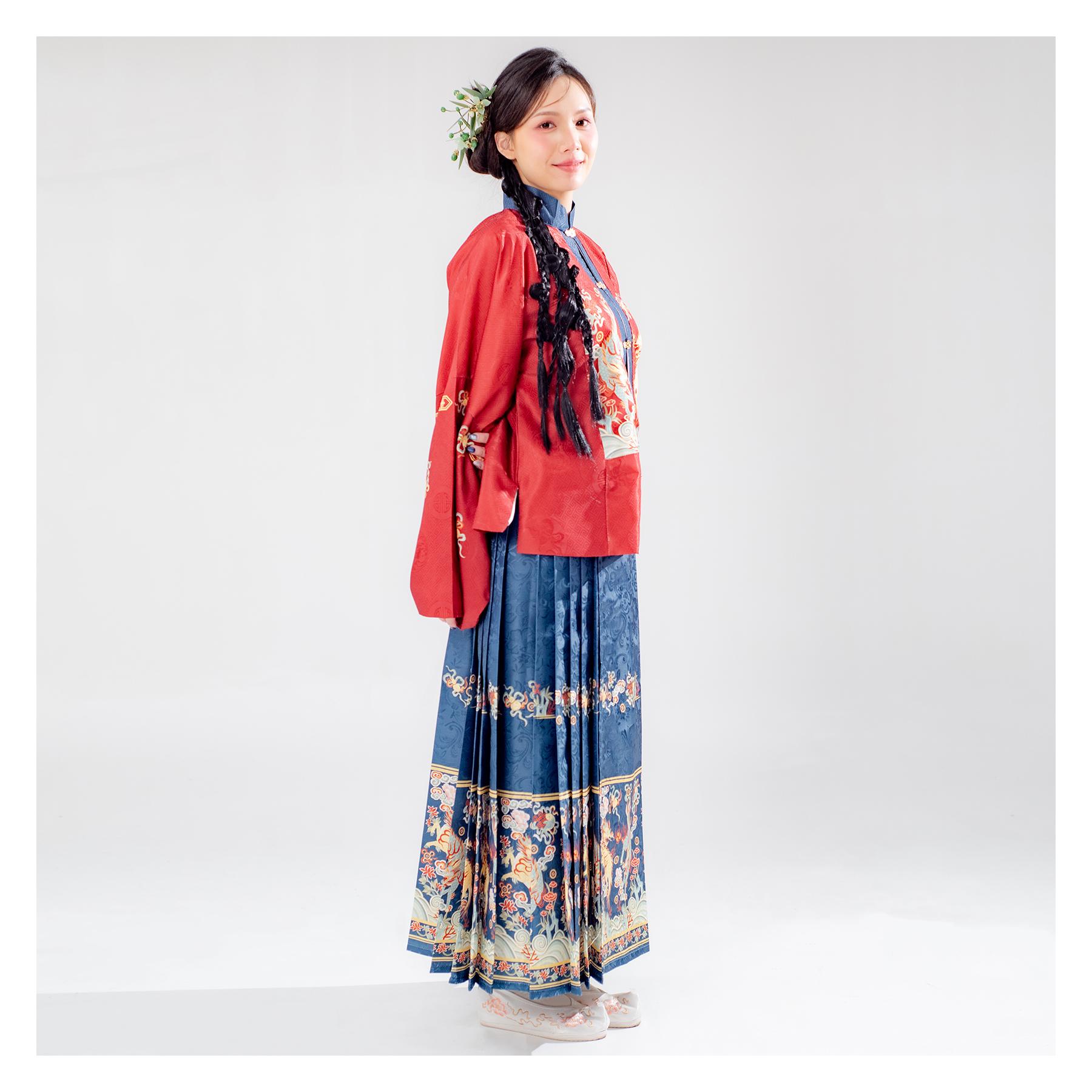 馬面裙,馬面裙租借,中式婚服,中式禮服,宋制婚服,復古婚禮造型,中式婚禮穿搭,中式拍照服,漢服婚禮,中式婚紗攝影,古風婚禮,馬面裙推薦