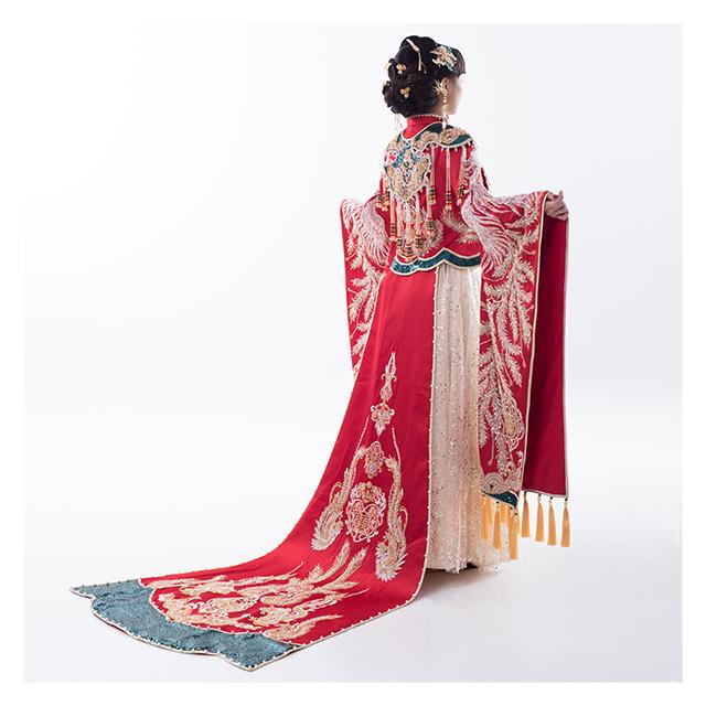 拍照秀禾服,宴客秀禾服,秀禾服,中式禮服,中式婚紗,龍鳳褂,秀禾服款式,秀禾服租借,秀禾服婚紗