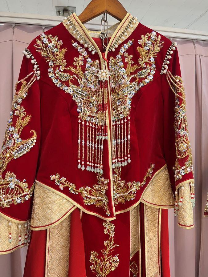 拍照秀禾服,宴客秀禾服,秀禾服,中式禮服,中式婚紗,龍鳳褂,秀禾服款式,秀禾服租借,秀禾服婚紗