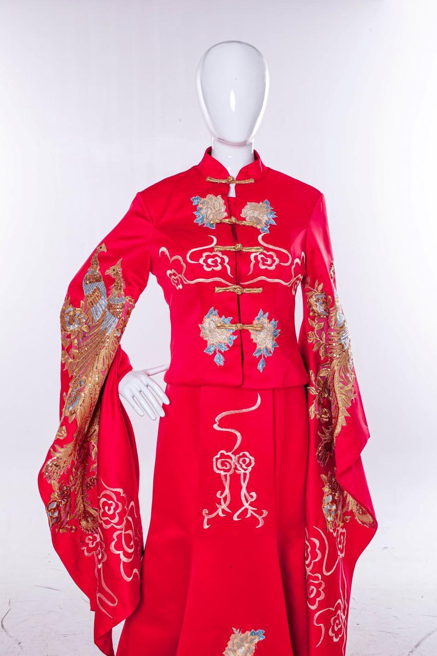 拍照秀禾服,宴客秀禾服,秀禾服,中式禮服,中式婚紗,龍鳳褂,秀禾服款式,秀禾服租借,秀禾服婚紗
